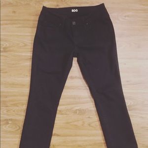 BDG lowrise black jeans